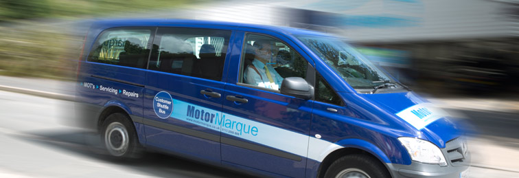 Motor Marque shuttle bus service